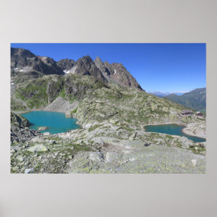 Affiche Lac Blanc Chamonix