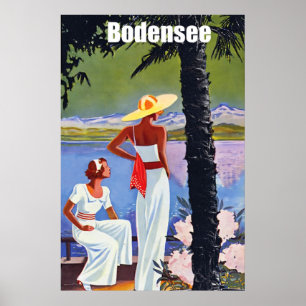 Affiche Lac Bodensee, Allemagne