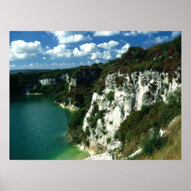 Affiche Lac Clay à Cornwall (Devant)