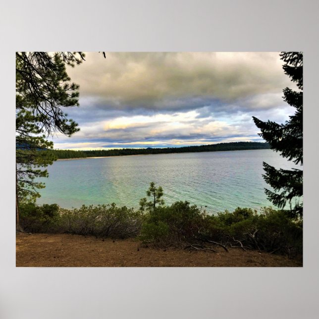 Affiche Lac Crescent, Oregon (Devant)