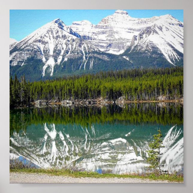 Affiche Lac de Banff (Devant)