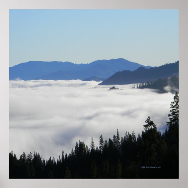 Affiche Lac de brouillard.... (Devant)