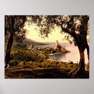 Affiche Lac de Malcesine Garda Italie