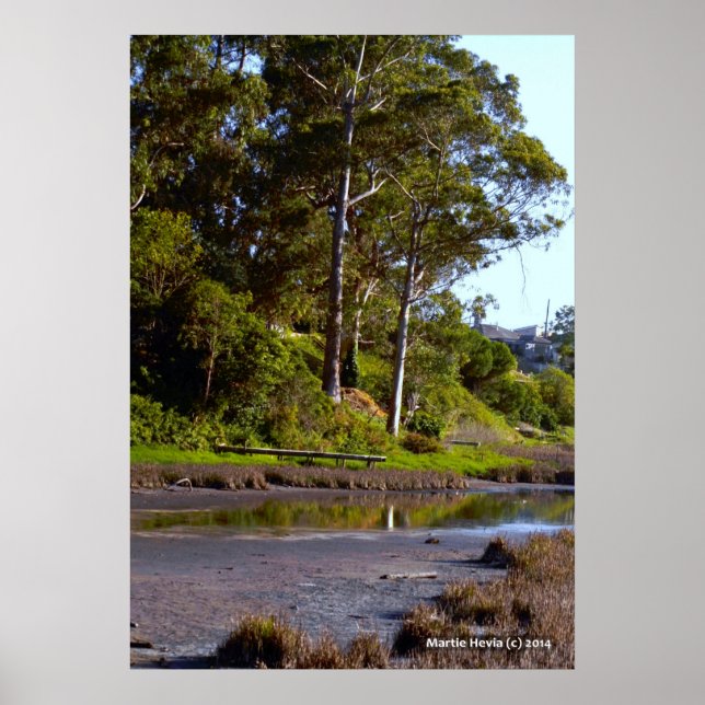 Affiche Lac de séchage (Devant)