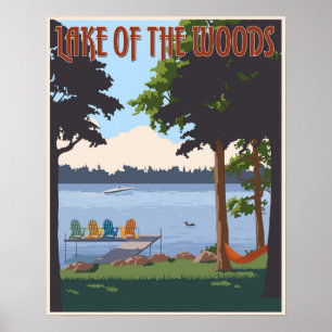 Affiche Lac des Bois