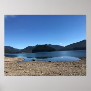 Affiche Lac Detroit, Oregon