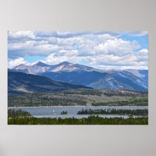 Affiche Lac Dillon, Colorado