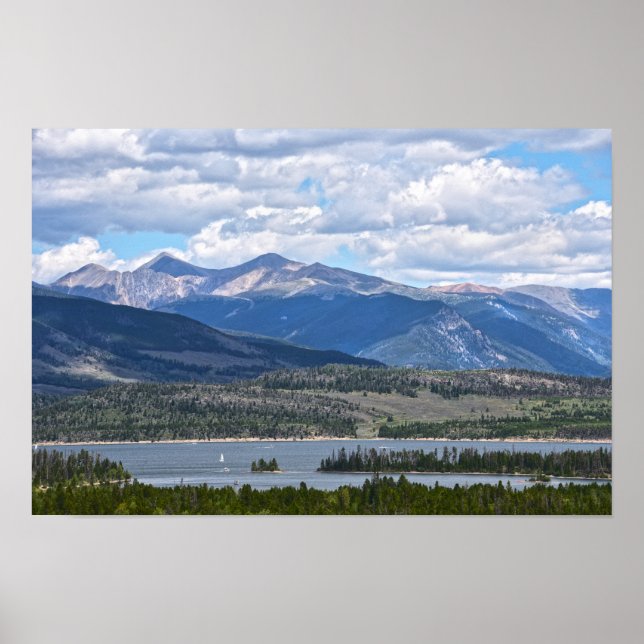 Affiche Lac Dillon, Colorado (Devant)