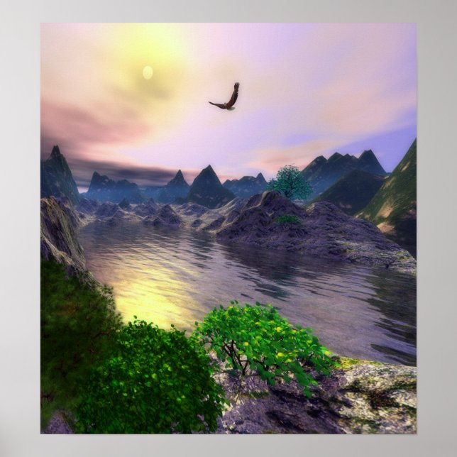 Affiche Lac Eagle (Devant)