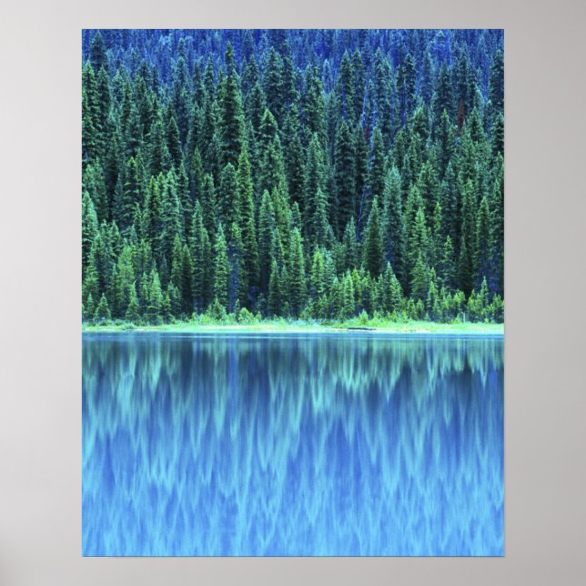 Affiche Lac Emerald, Parc national Yoho, Colombie-Britanni (Devant)