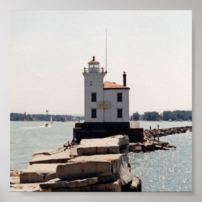 Affiche Lac Erie Lighthouse (Devant)