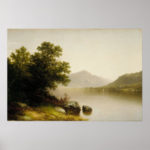 Affiche Lac George, John Casilear