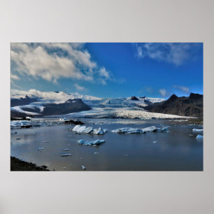 Affiche Lac Iceberg