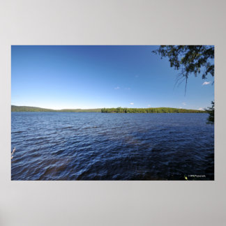 Affiche Lac indien dans les Adirondacks. imprimer 08 220