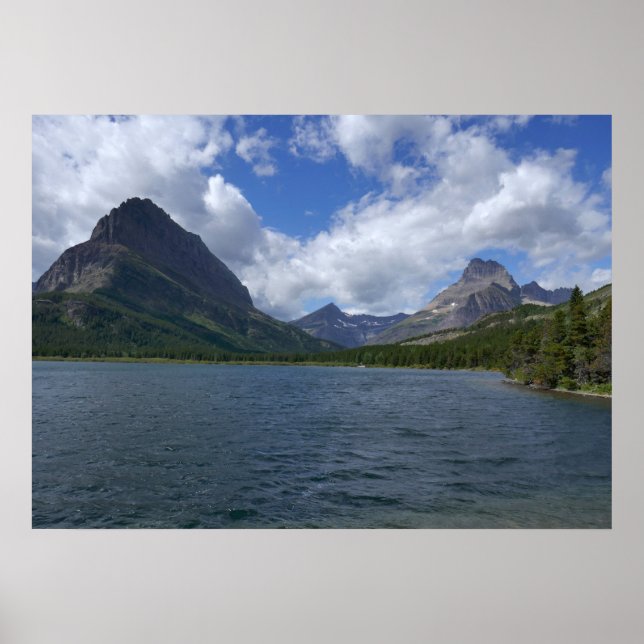 Affiche Lac Josephine au Glacier National Park (Devant)
