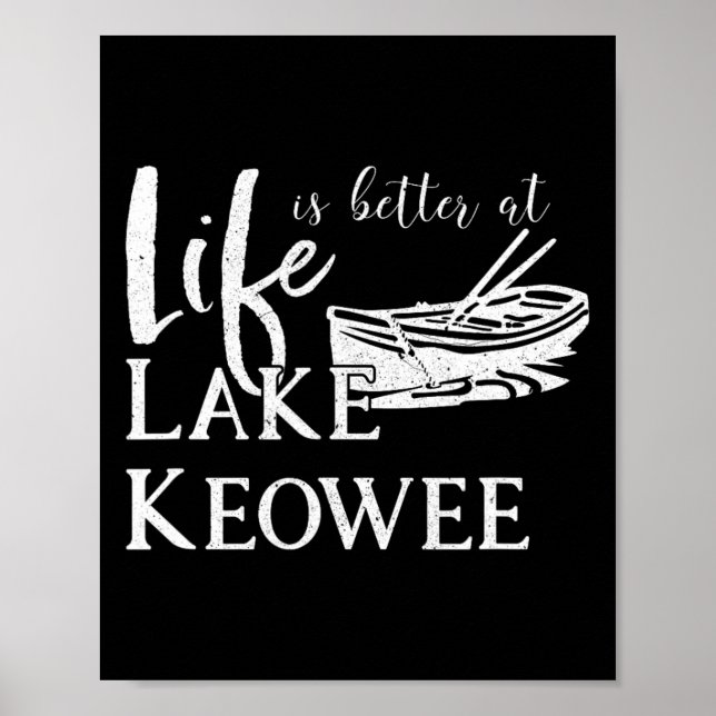 Affiche Lac Keowee  (Devant)