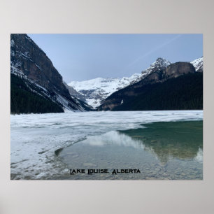 Affiche Lac Louise, Alberta Lieu Touristique Célèbre