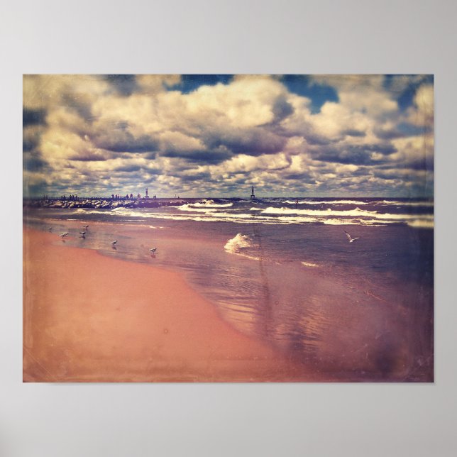 Affiche Lac Michigan (Devant)