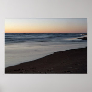 Affiche Lac Michigan Sunset, Mears, Michigan