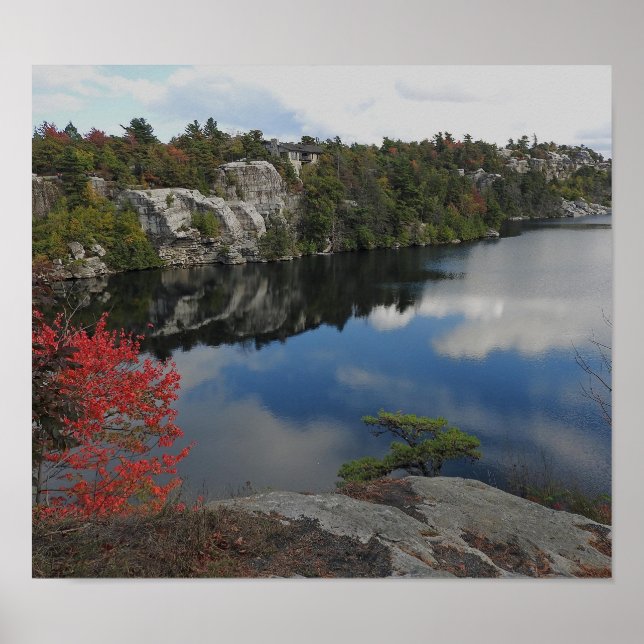Affiche Lac Minnewaska (Devant)