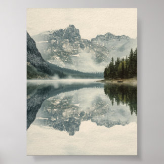 Affiche Lac Misty Mountain