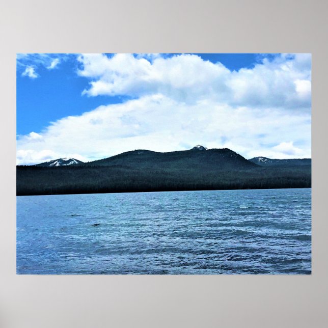 Affiche Lac Odell, OR (Devant)