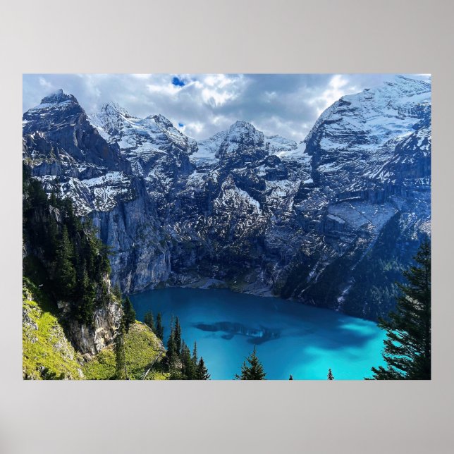 Affiche Lac Oeschinen (Devant)