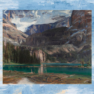 Affiche Lac O'Hara par John Singer Sargent, Art victorien