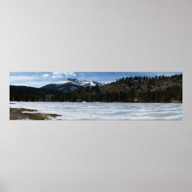 Affiche Lac O'Haver et Mtn Ouray (Devant)