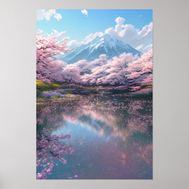 Affiche Lac Sakura (Devant)