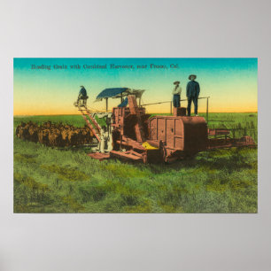 Affiche Lac SceneShaver d'hiver de lac shaver, CA