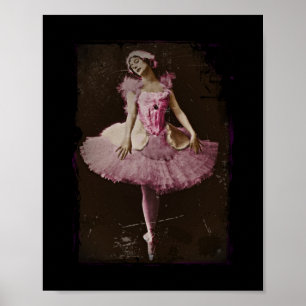 Affiche Lac Swan vintage