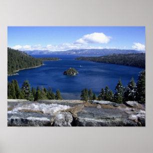 Affiche Lac Tahoe Emerald Bay