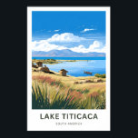 Affiche Lac Titicaca Amérique du Sud Imprimer<br><div class="desc">Belle impression moderne célébrant le lac Titicaca Amérique du Sud.</div>
