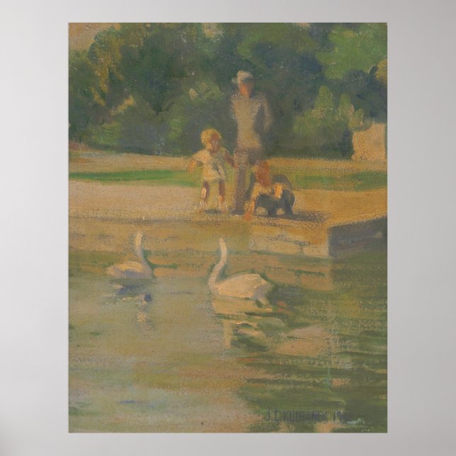 Affiche Lac Waterfowl - Kulhanek Brookside Zoo (Devant)