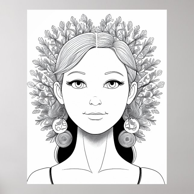 Affiche L'acceptation de la nature (Devant)