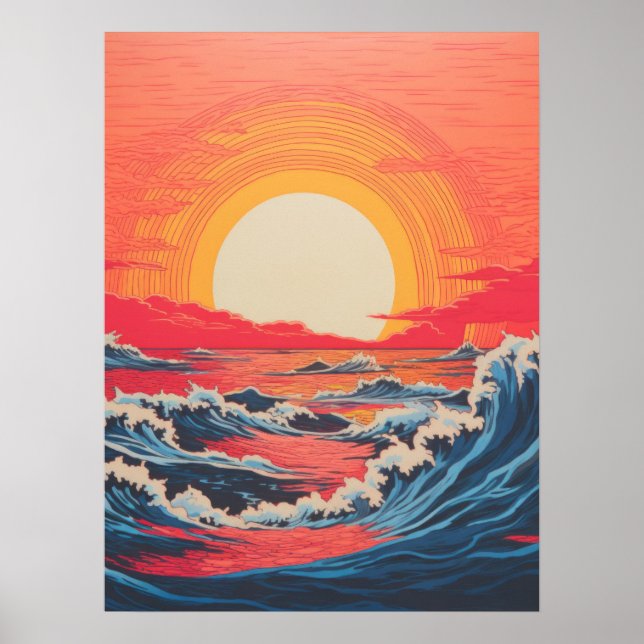 Affiche L'acceptation de l'océan (Devant)