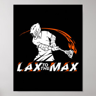 Affiche Lâchez La Chemise Max Lacrosse Pour Lacrosse Playe