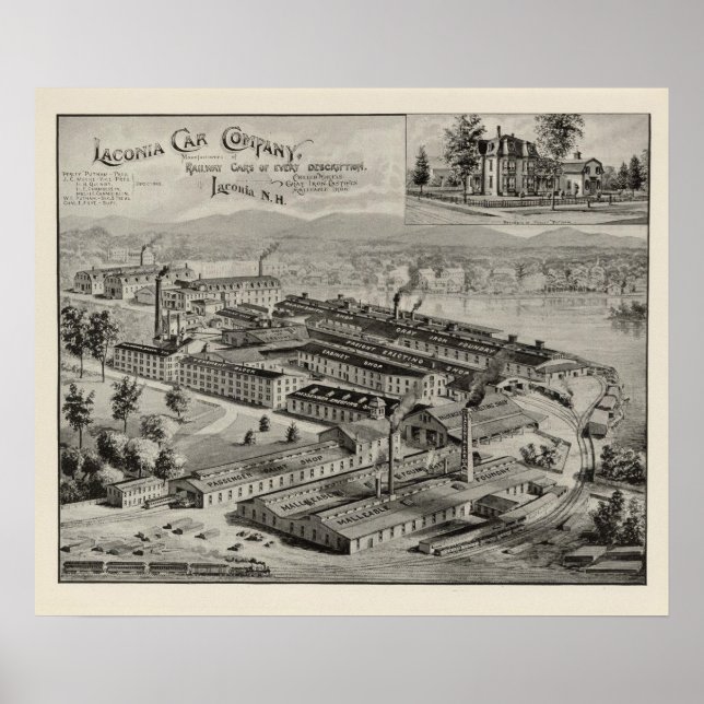 Affiche Laconia Car Company (Devant)