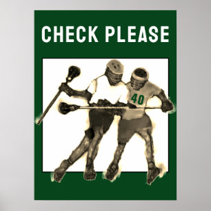 Affiche Lacrosse Cool