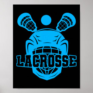 Affiche Lacrosse Garçon Lacrosse Jeunes Garçons