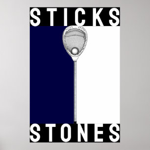 Affiche Lacrosse Goalie