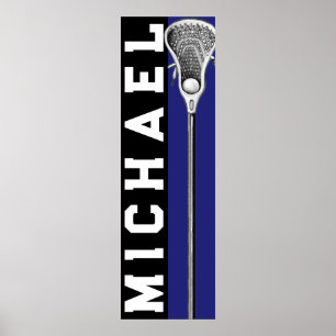 Affiche Lacrosse Personnalisé