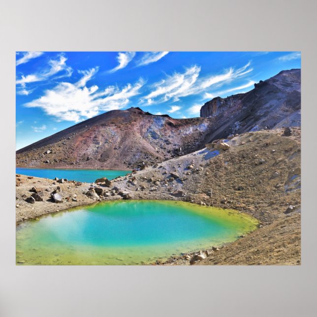 Affiche Lacs d'Emeraude (Devant)