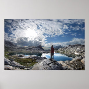 Affiche Lacs Nydiver - Ansel Adams Wilderness - Sierra