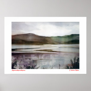 Affiche Lacunes/Lagoas/Lagoons