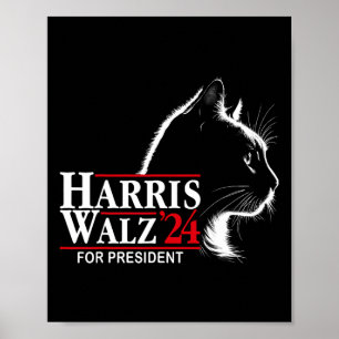 Affiche Ladies Cat Harris Wheimer 24 For President Electio