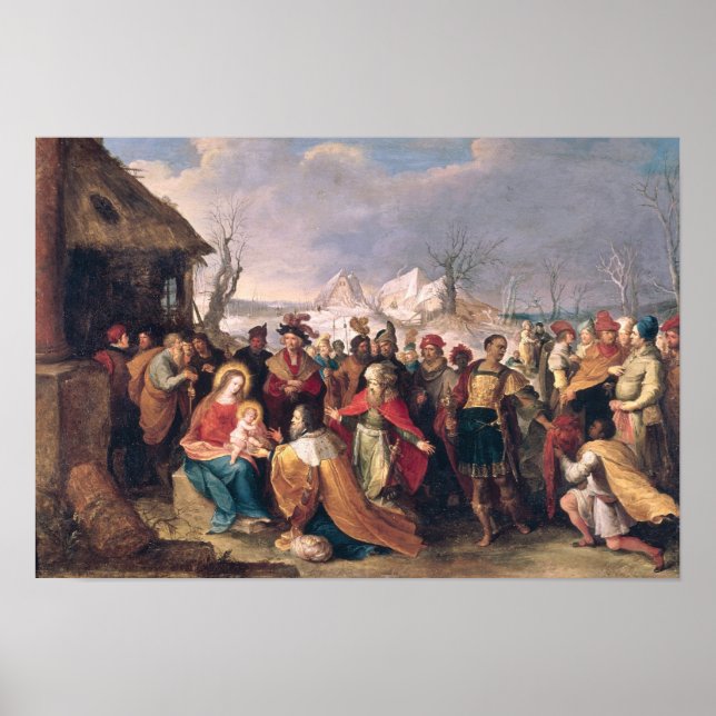 Affiche L'Adoration des Mages 3 (Devant)