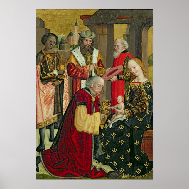 Affiche L'Adoration des Mages, de l'Autel du Dôme (Devant)