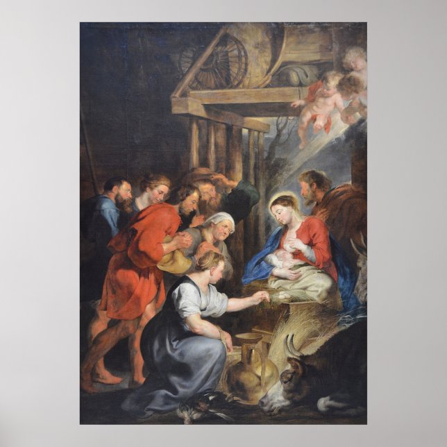 Affiche L'Adoration des Shepherds (Devant)